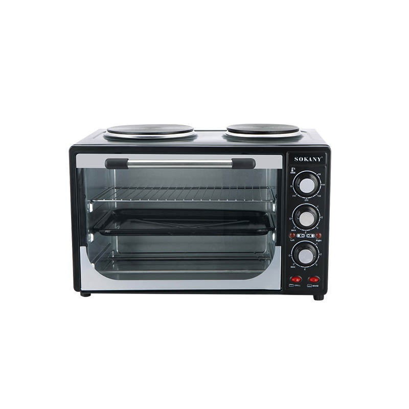 23L Electric Oven with Dual Hot Plates