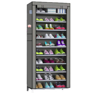 Multi-Level Shoe Storage Cabinet